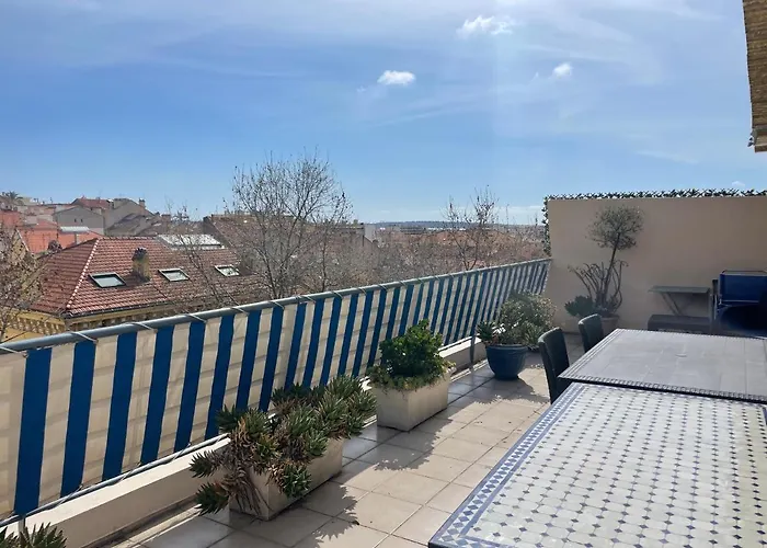 Apartman Toit Terrasse Proche Plages Croisette Et Palais Des Festivals Cannes