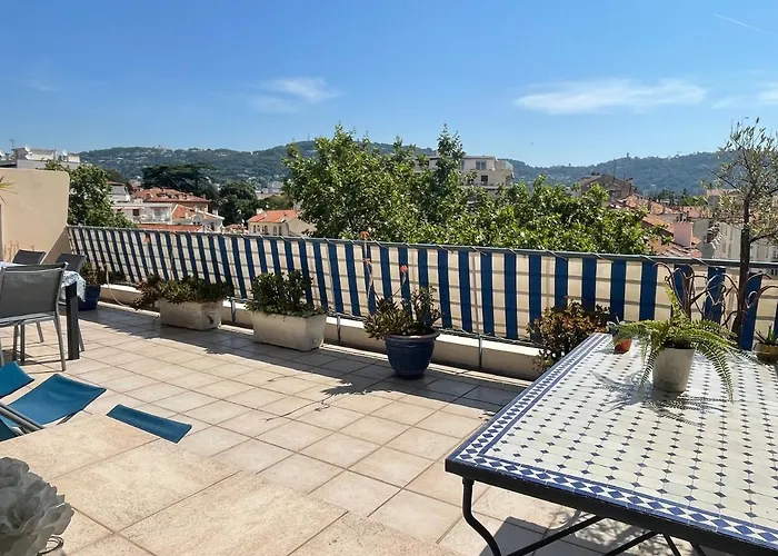 Apartman Toit Terrasse Proche Plages Croisette Et Palais Des Festivals *