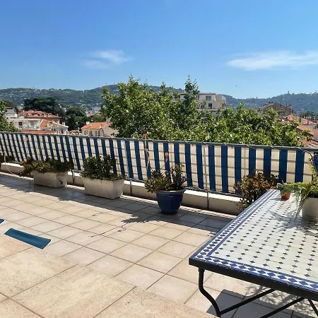 شقة Toit Terrasse Proche Plages Croisette Et Palais Des Festivals *